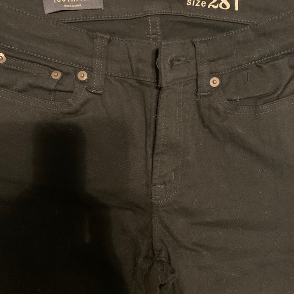 J. Crew Black Toothpick Jeans - Picture 3 of 3